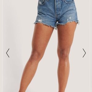 Levi’s 501 vintage cut off denim shorts